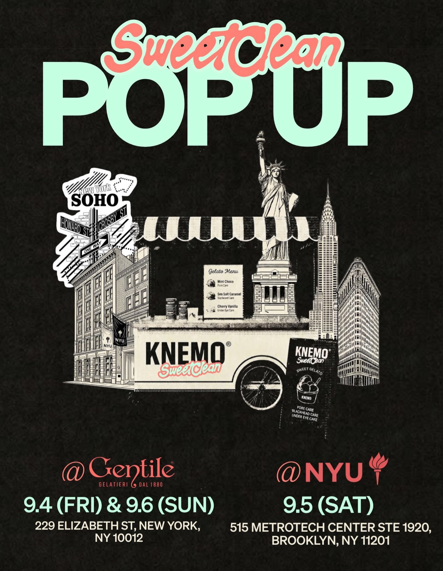 SWEETCLEAN POP-UP, NYC 