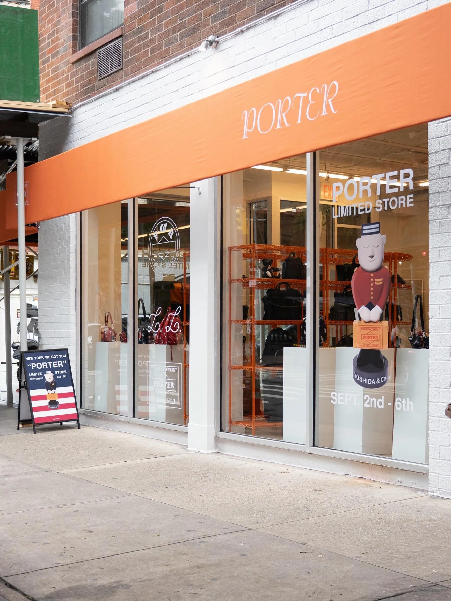 PORTER POP-UP, NYC 
