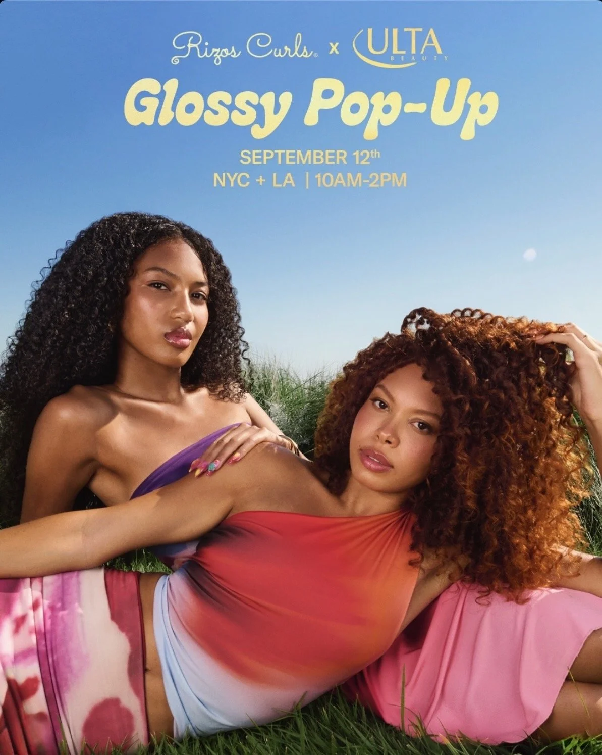 RIZOS CURLS X ULTA BEAUTY GLOSSY POP-UP, LA