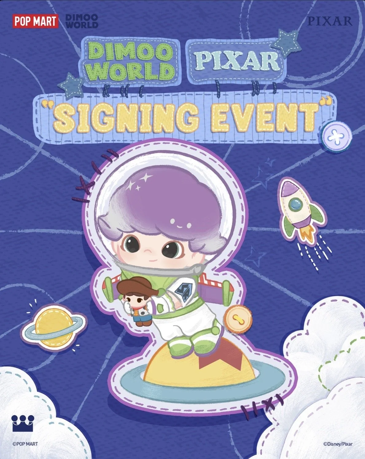 DIMOO WORLD X PIXAR SIGNING EVENT, LA
