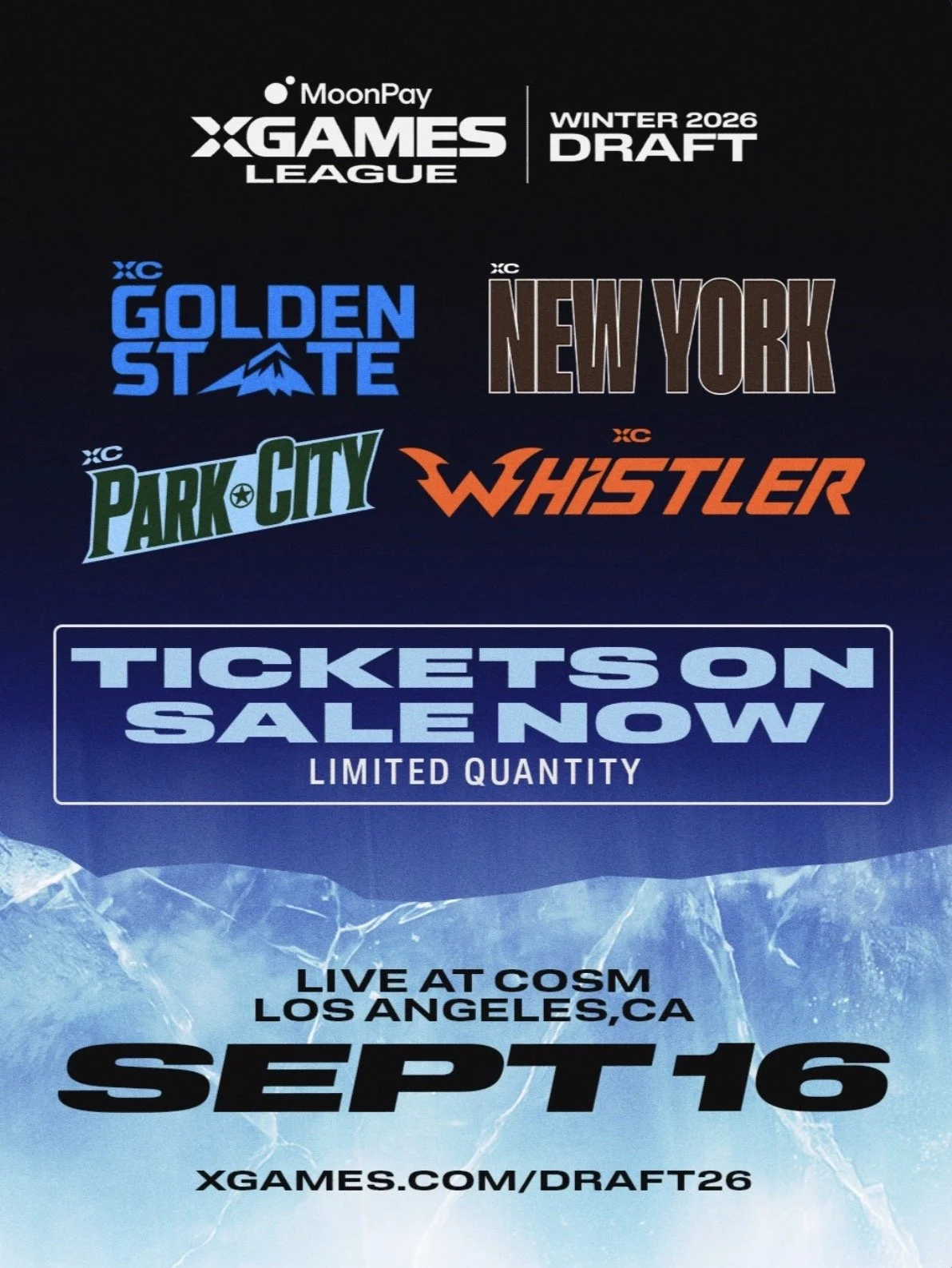 XGL WINTER DRAFT AT COSM LA, LA