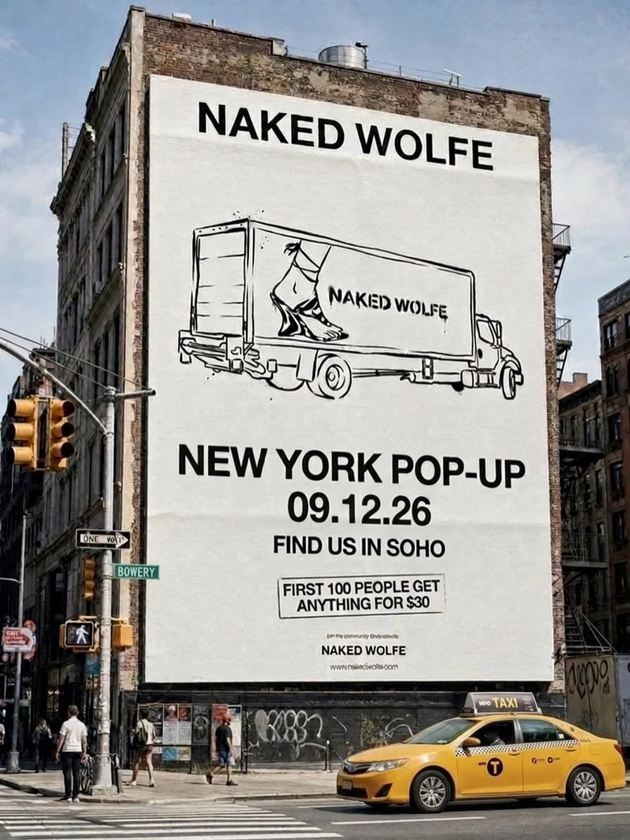 NAKED WOLFE POP-UP, NYC 