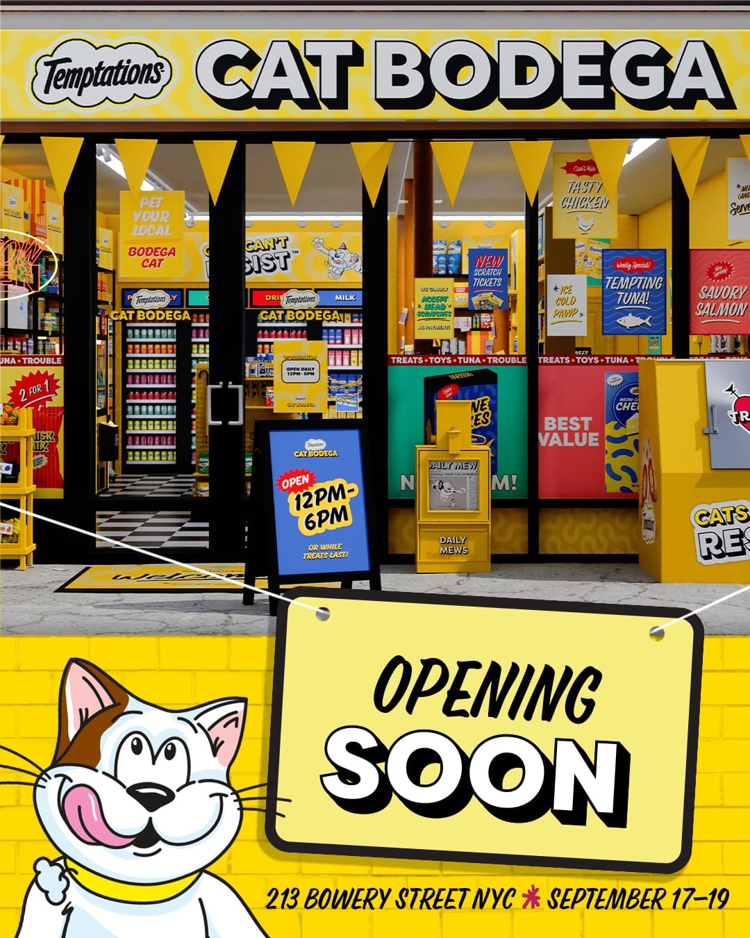 TEMPTATIONS: CAT BODEGA, NYC 