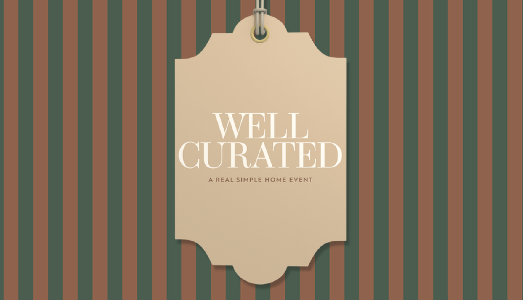 REAL SIMPLE WELL CURATED SHOPPING EVENT, NYC