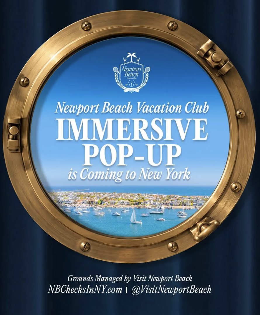 NEWPORT BEACH VACATION CLUB IMMERSIVE POP-UP, NYC