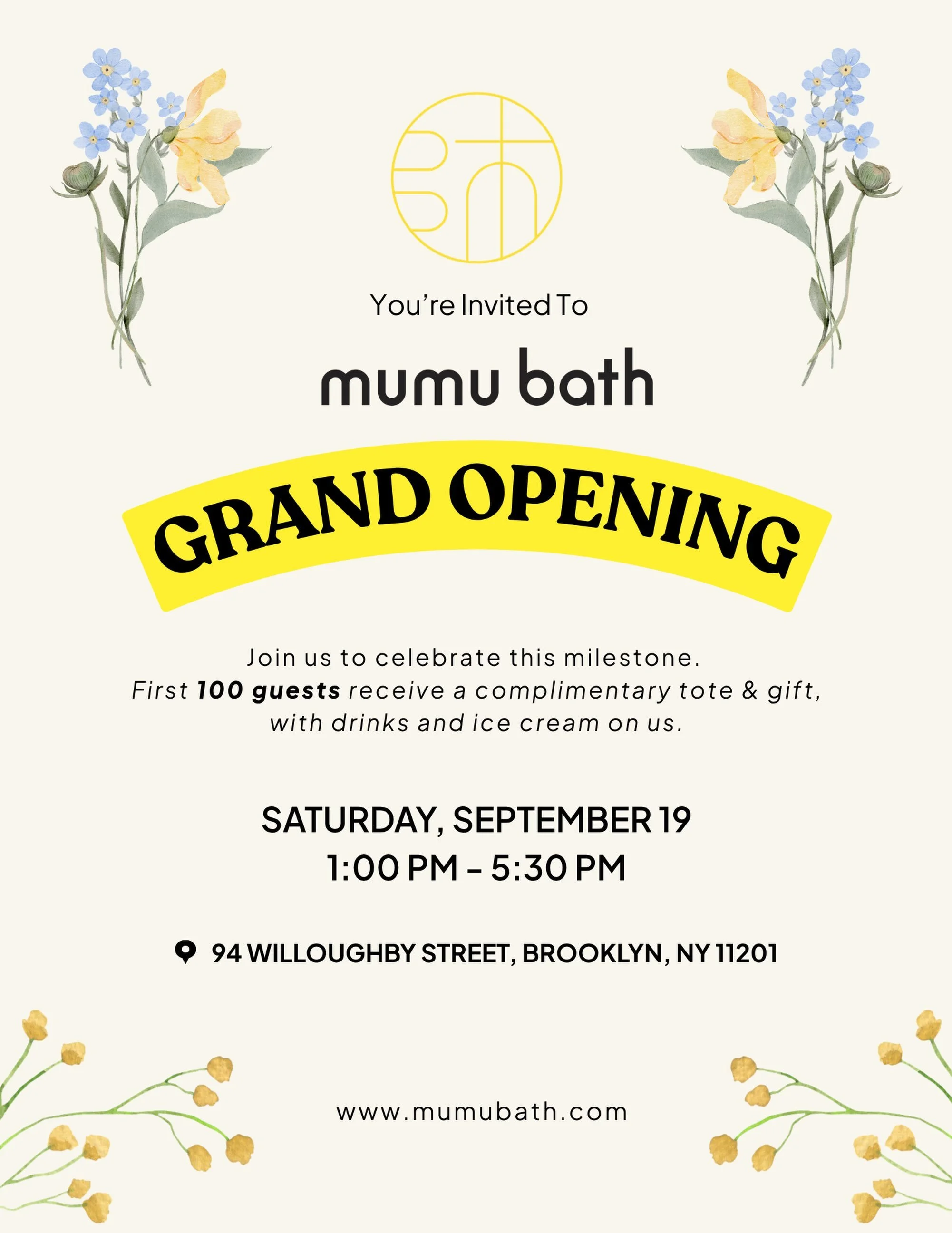 MUMU BATH GRAND OPENING, NYC 