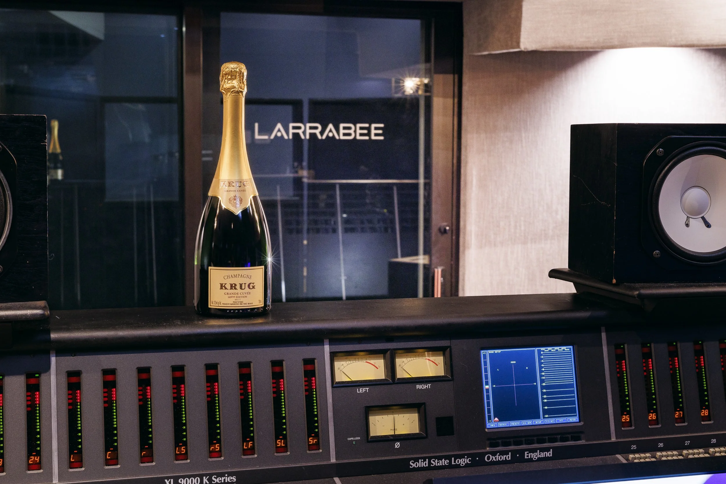 THE ART OF BLENDING KRUG &amp; SOUND AT LARRABEE STUDIOS, LA