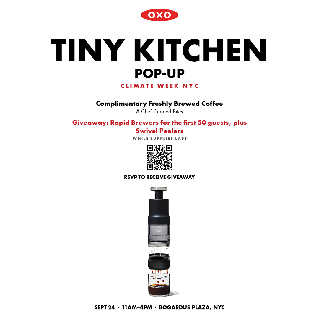 OXO TINY KITCHEN POP-UP, NYC