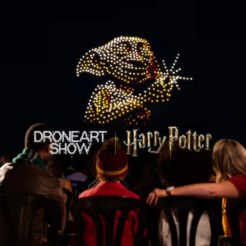 HARRY POTTER DRONE ART SHOW, NYC