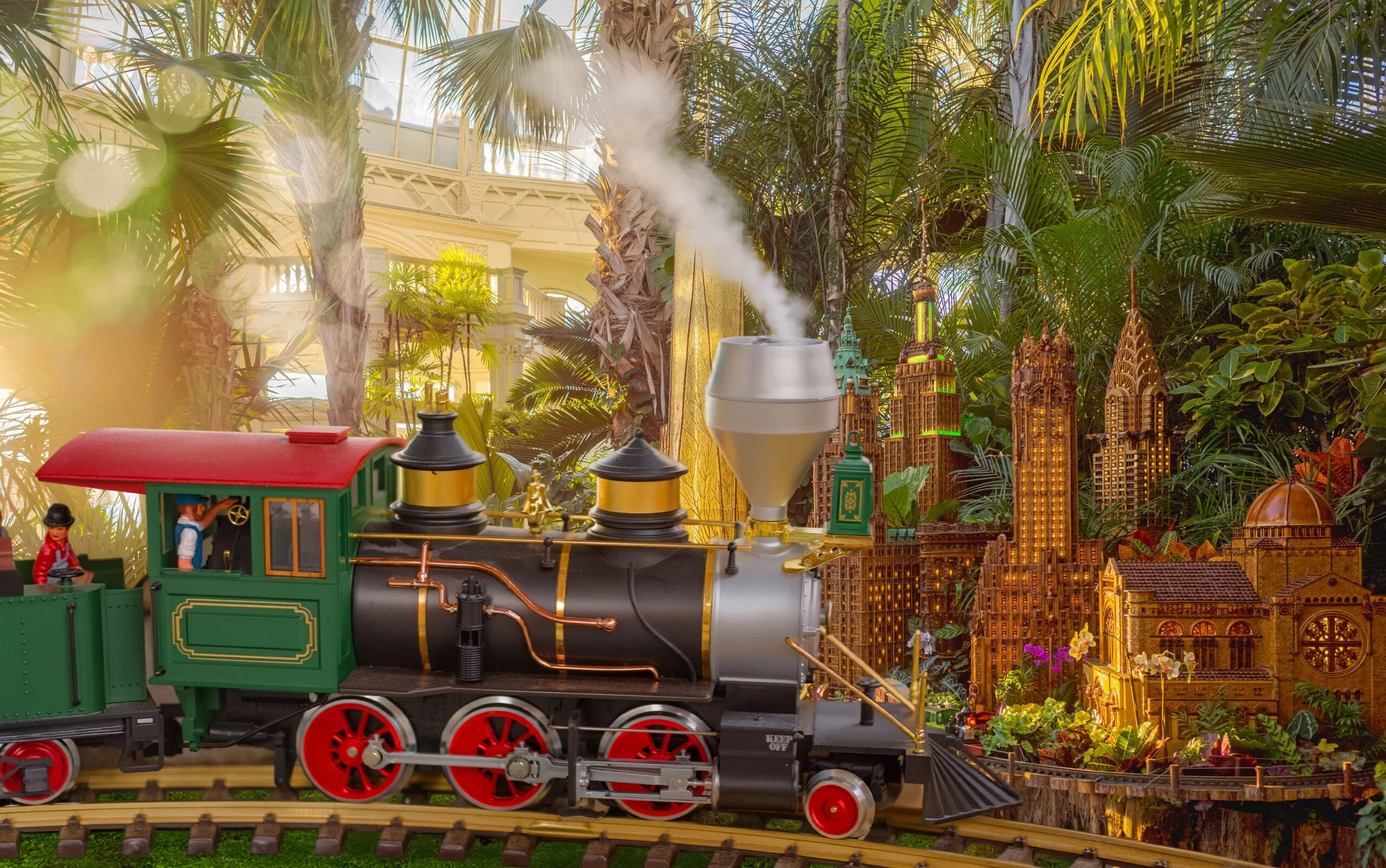 NYBG: 35TH ANNUAL HOLIDAY TRAIN SHOW, NYC
