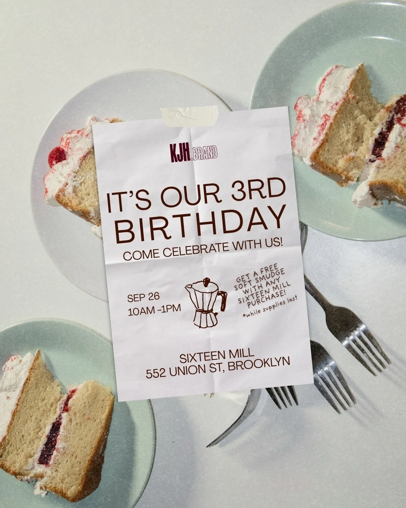 KJH.BRAND'S 3RD BIRTHDAY, NYC 