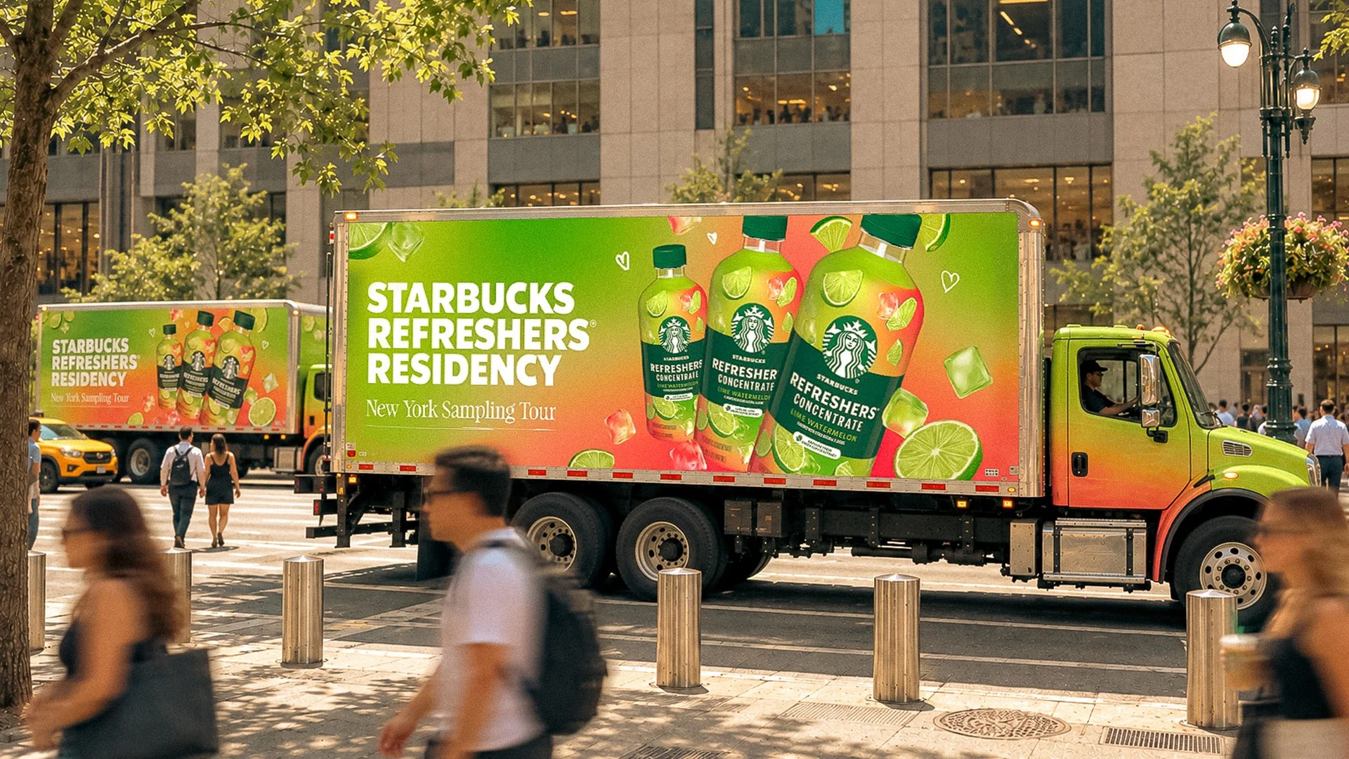 STARBUCKS REFRESHERS® RESIDENCY SAMPLING TOUR, NYC