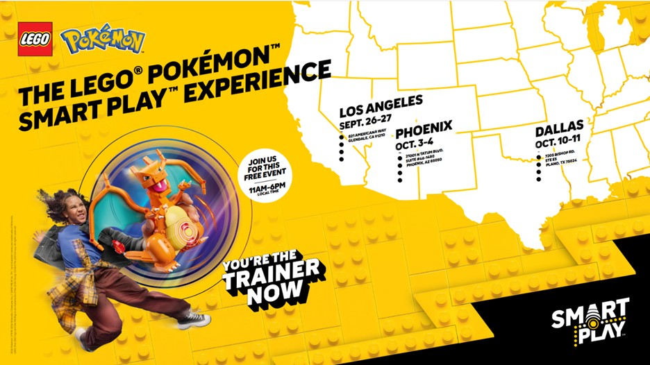 LEGO X POKEMON SMART PLAY EXPERIENCE, LA