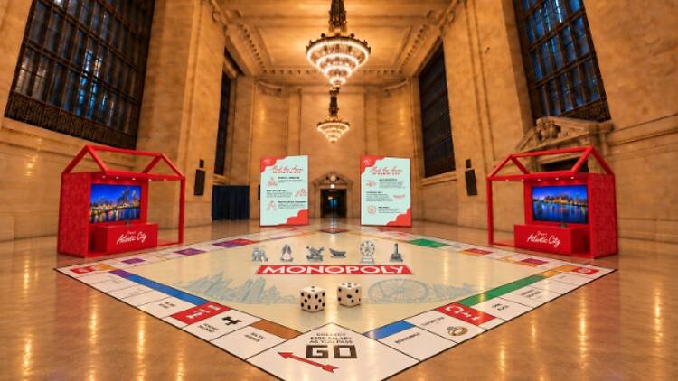 LIFE-SIZED MONOPOLY AT GRAND CENTRAL, NYC
