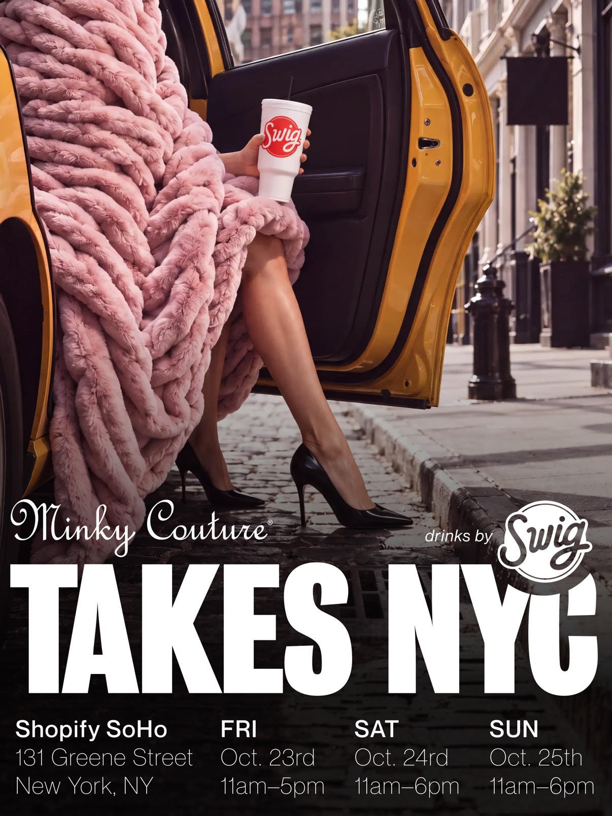 MINKY COUTURE POP-UP, NYC