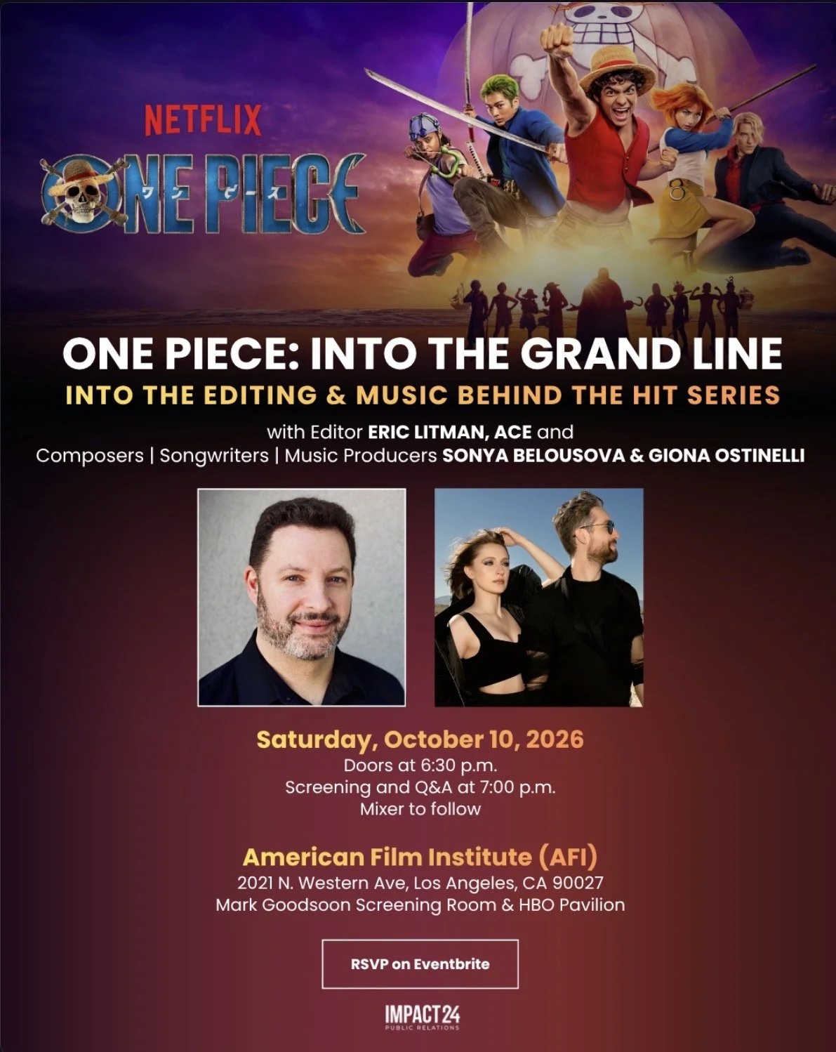 ONE PIECE INTO THE GRAND LINE BEHIND THE HIT SERIES, LA