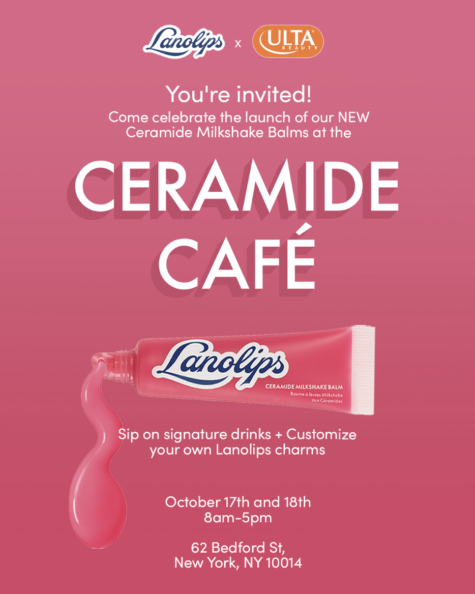 LANOLIPS X ULTA CERAMIDE CAFE, NYC