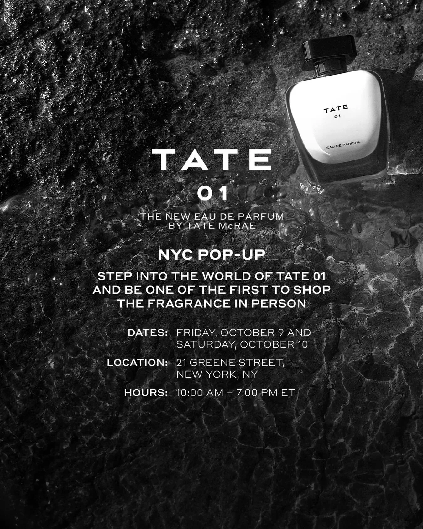 TATE 01 POP-UP, NYC 