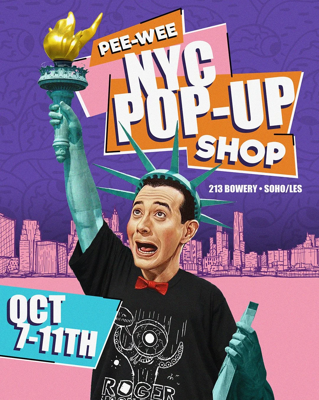 PEE-WEE NYC POP-UP SHOP, NYC 
