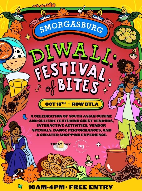 SMORGASBURG DIWALI CELEBRATION, LA