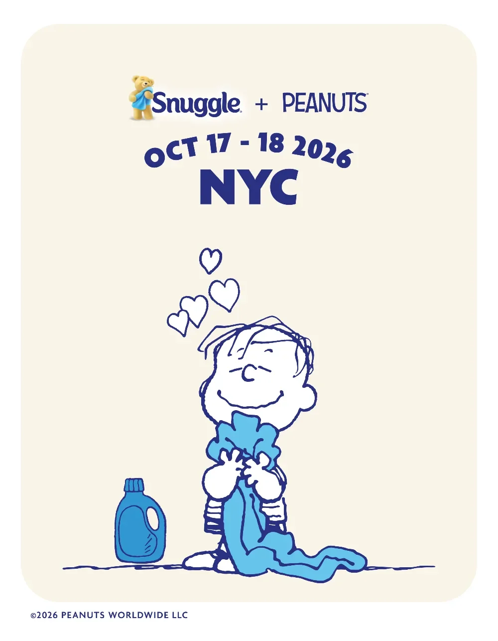 SNUGGLE® X PEANUTS POP-UP, NYC 
