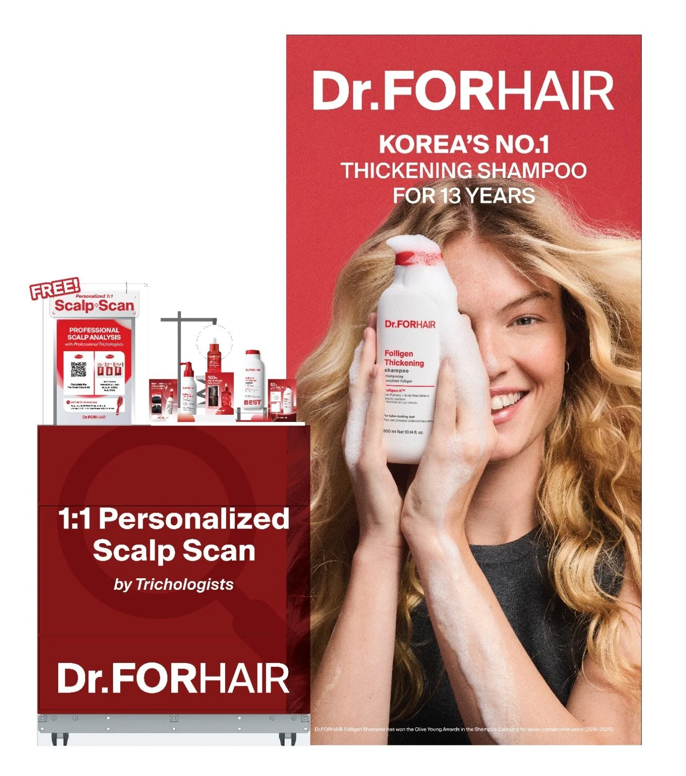 DR. FORHAIR'S SCALP SCAN ON THE WHEEL, LA