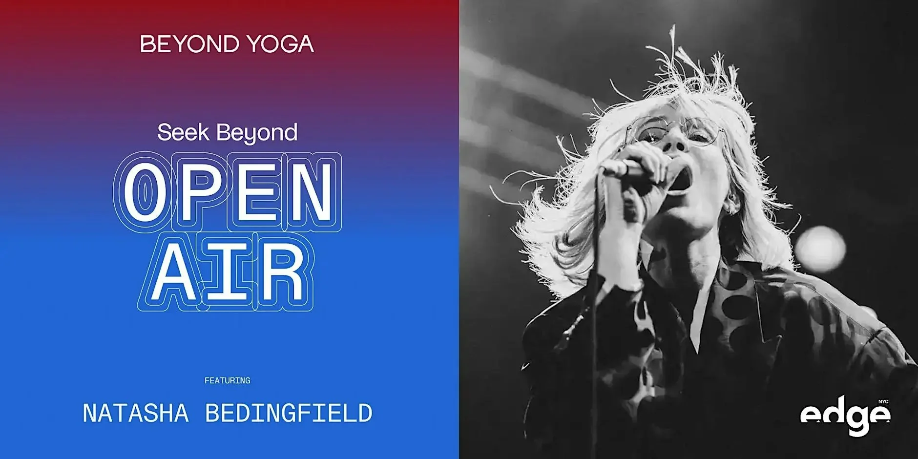 BEYOND YOGA'S SEEK BEYOND: OPEN AIR, NYC