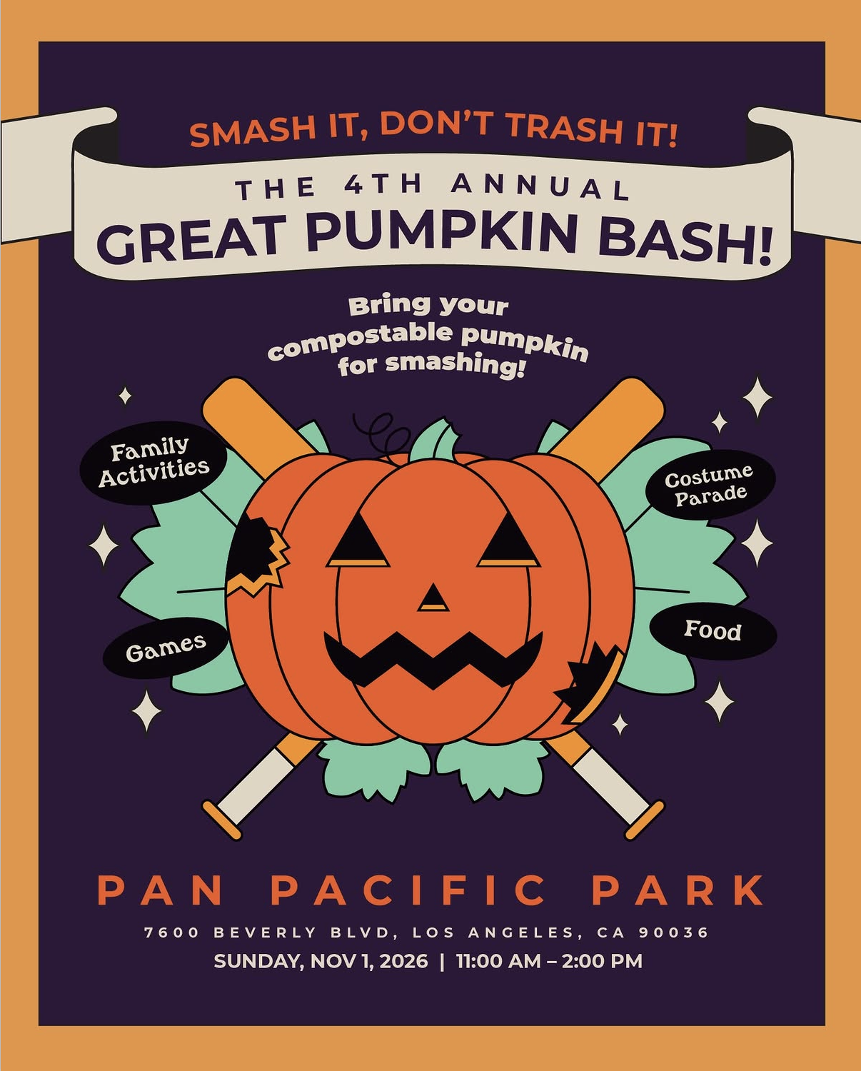 THE 4TH ANNUAL GREAT PUMPKIN BASH, LA