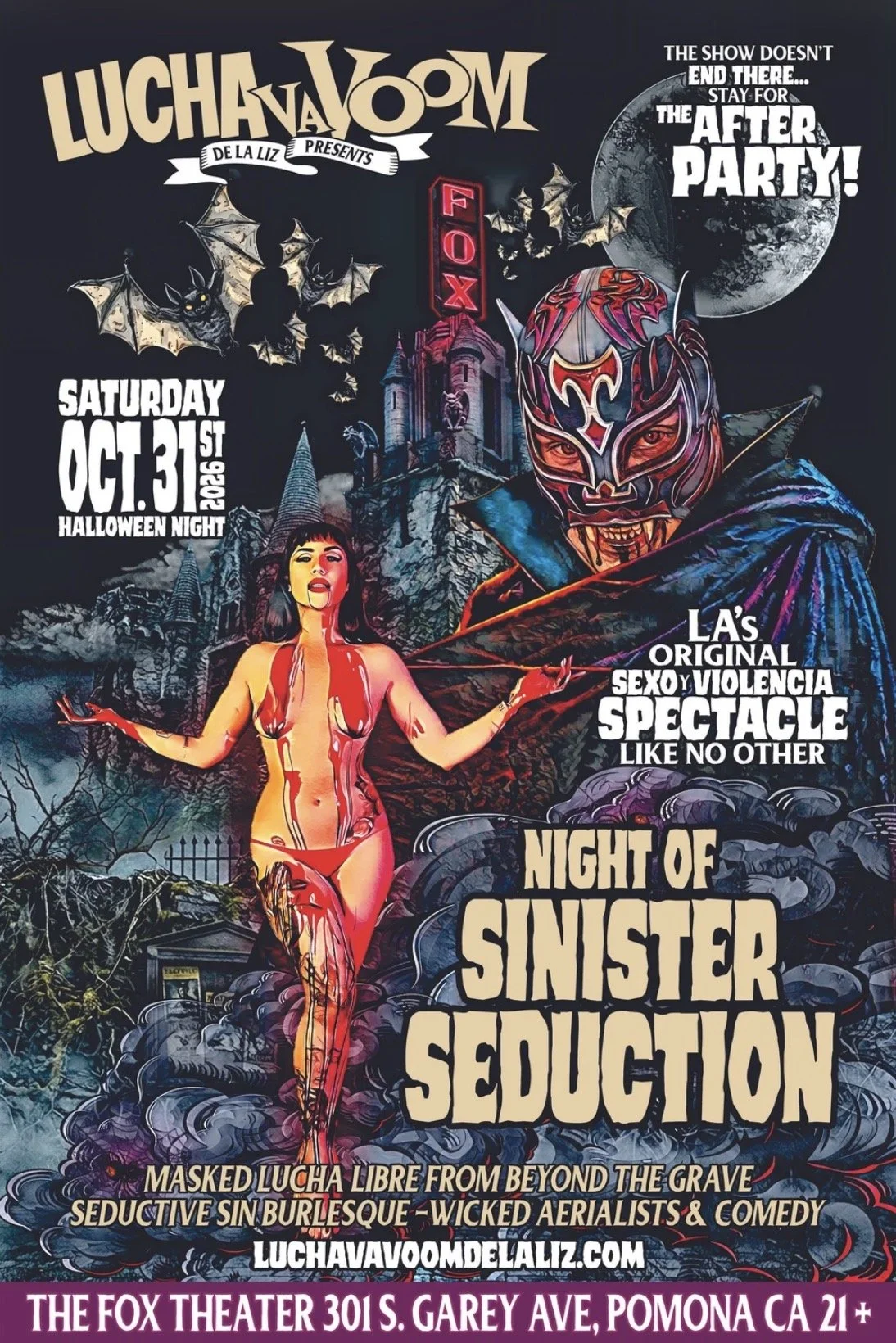 L.V.V.D.L.L. ANNUAL NIGHT OF SINISTER SEDUCTION, LA