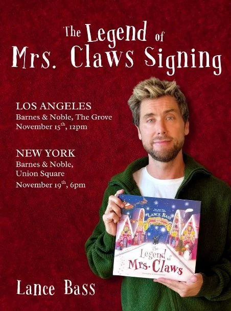 LANCE BASS BOOK SIGNING, LA