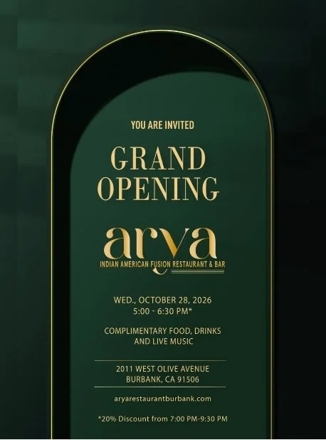 ARYA RESTAURANT GRAND OPENING, LA