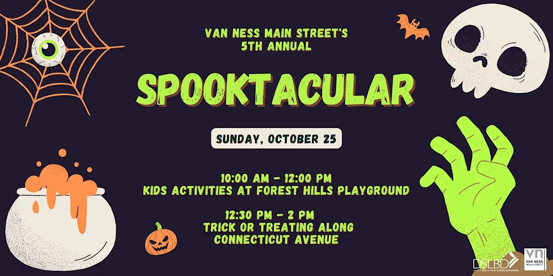 SPOOKTACULAR ON VAN NESS MAIN STREET, DC