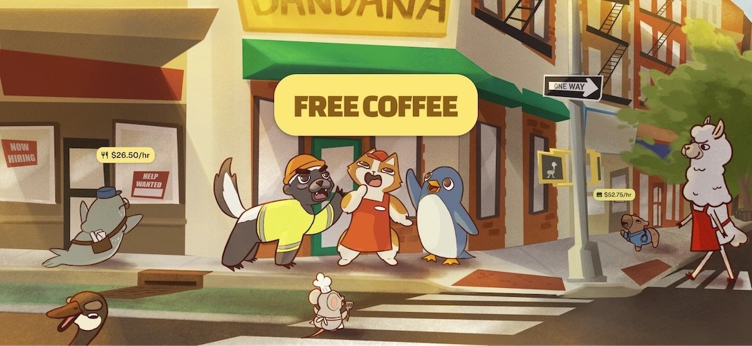 BANDANA'S FREE COFFEE FOR JOB SEEKERS, NYC 