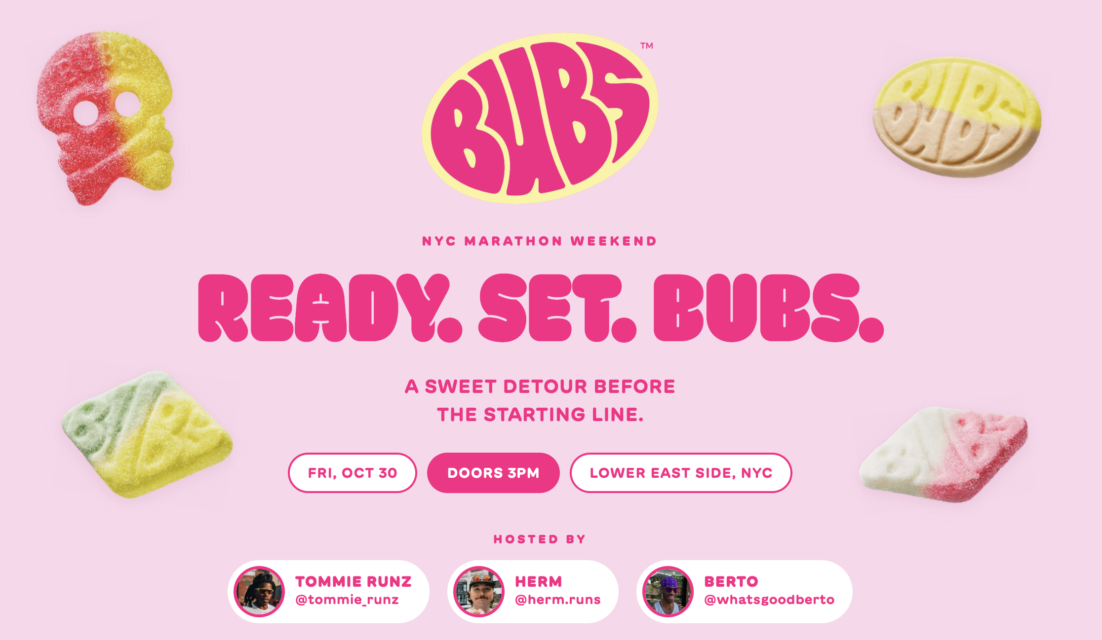 READY. SET. BUBS. DETOUR, NYC