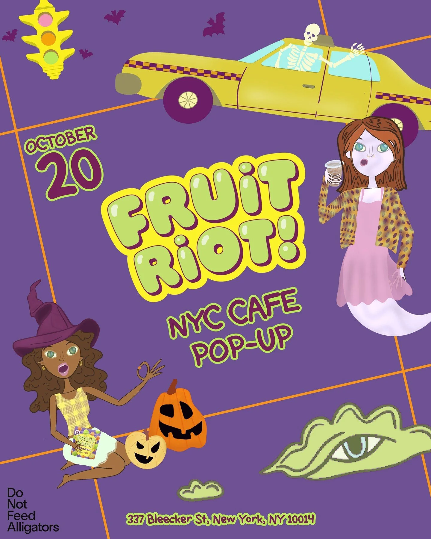 FRUIT RIOT CAFE POP-UP, NYC 