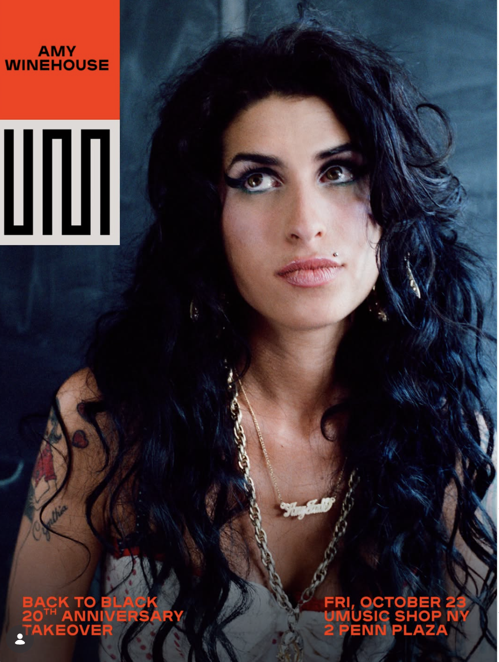 UMUSIC SHOP: BACK TO BLACK 20TH ANNIVERSARY TAKEOVER, NYC 