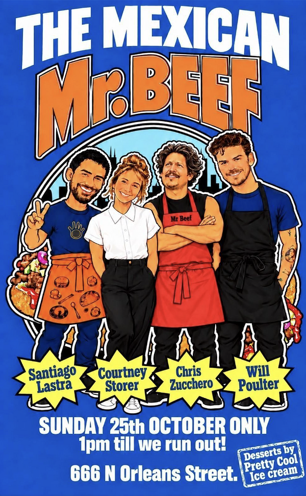 CHEF SANTIAGO LASTRA X THE BEAR POP-UP, CHICAGO