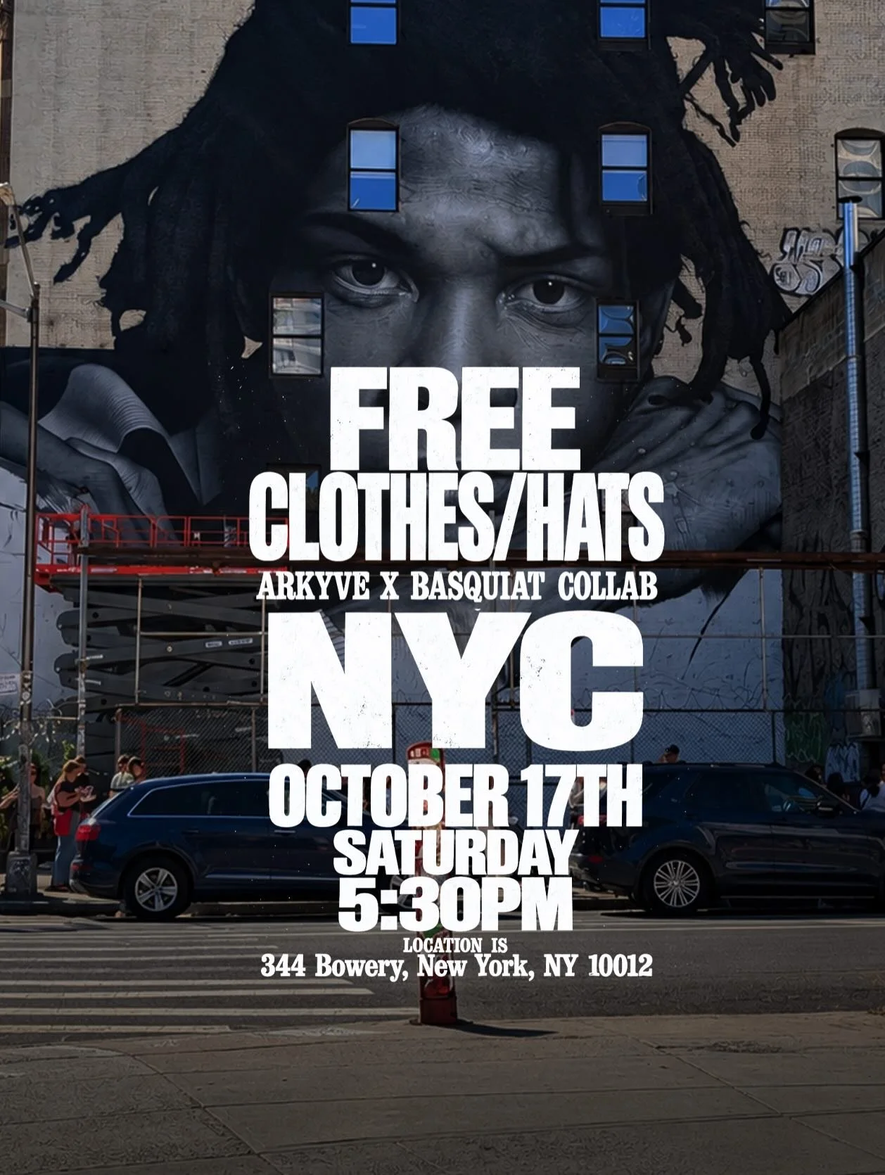 ARKYVE X BASQUIAT, NYCd