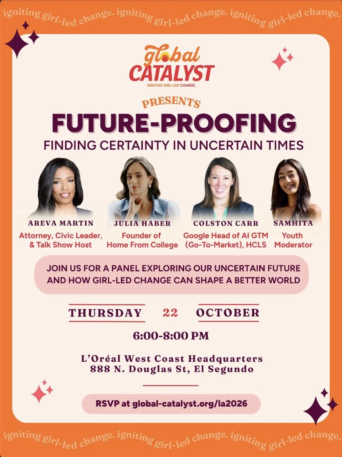 GLOBAL CATALYST FUTURE-PROOFING FINDING CERTAINTY IN UNCERTAIN TIMES, LA