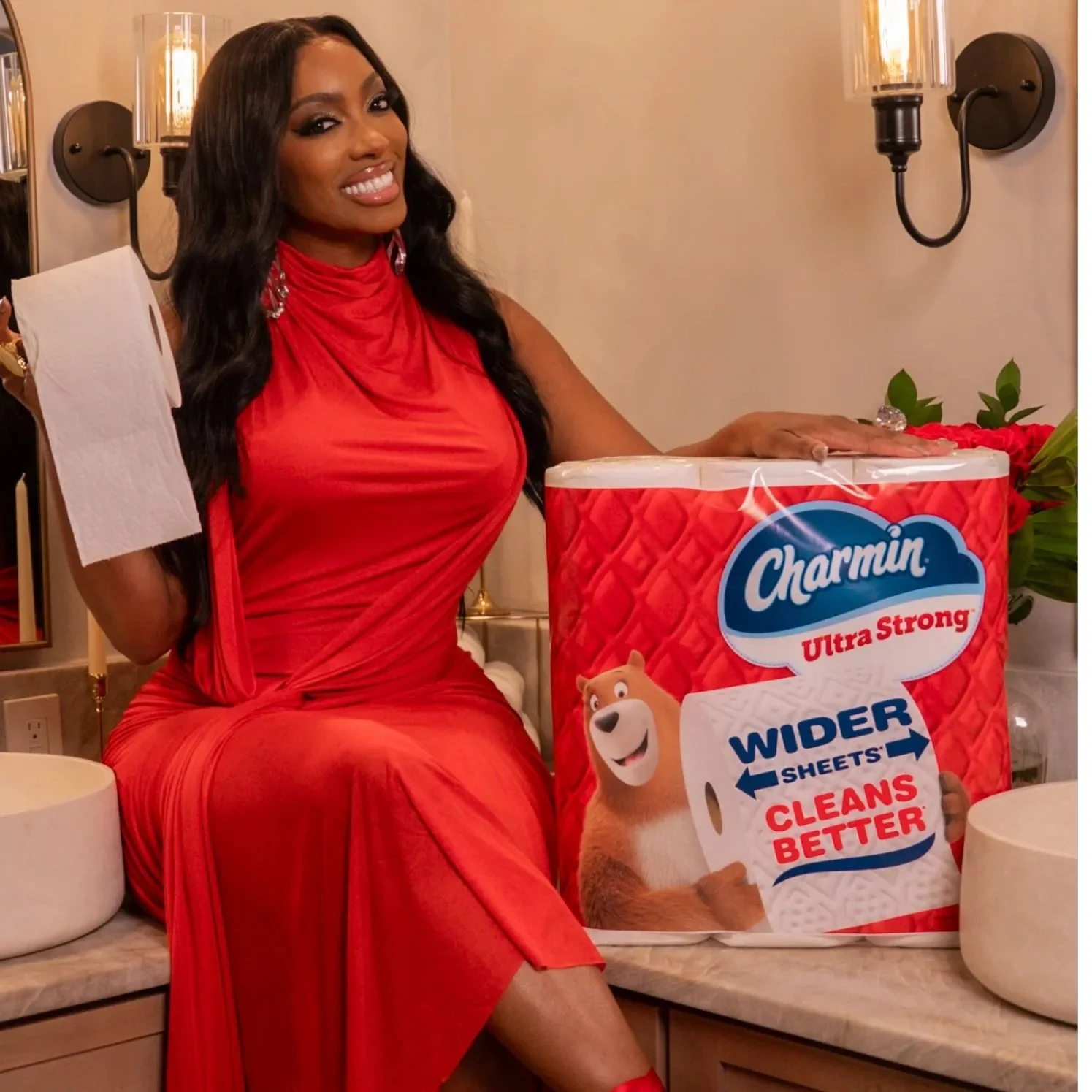 CHARMIN ULTRA STRONG EVENT WITH PORSHA WILLIAMS, NYC