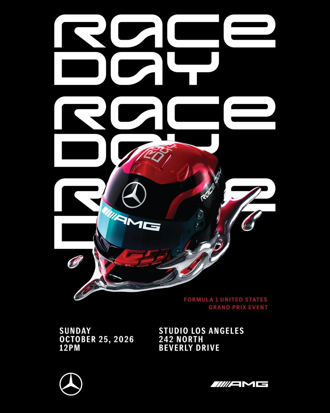 F1 RACE DAY WATCH PARTY WITH MERCEDES-BENZ, LA