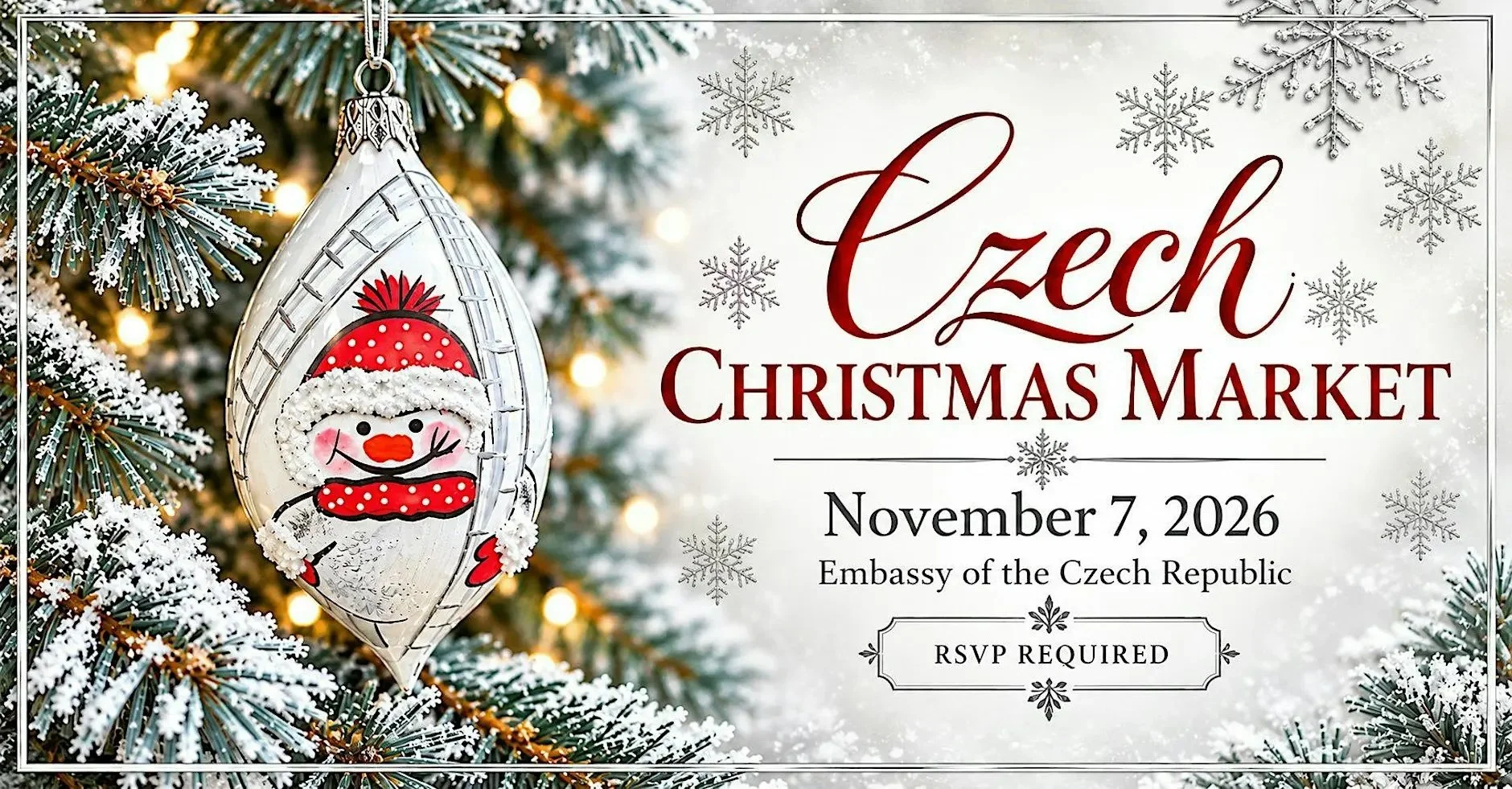 CZECH CHRISTMAS MARKET, DC