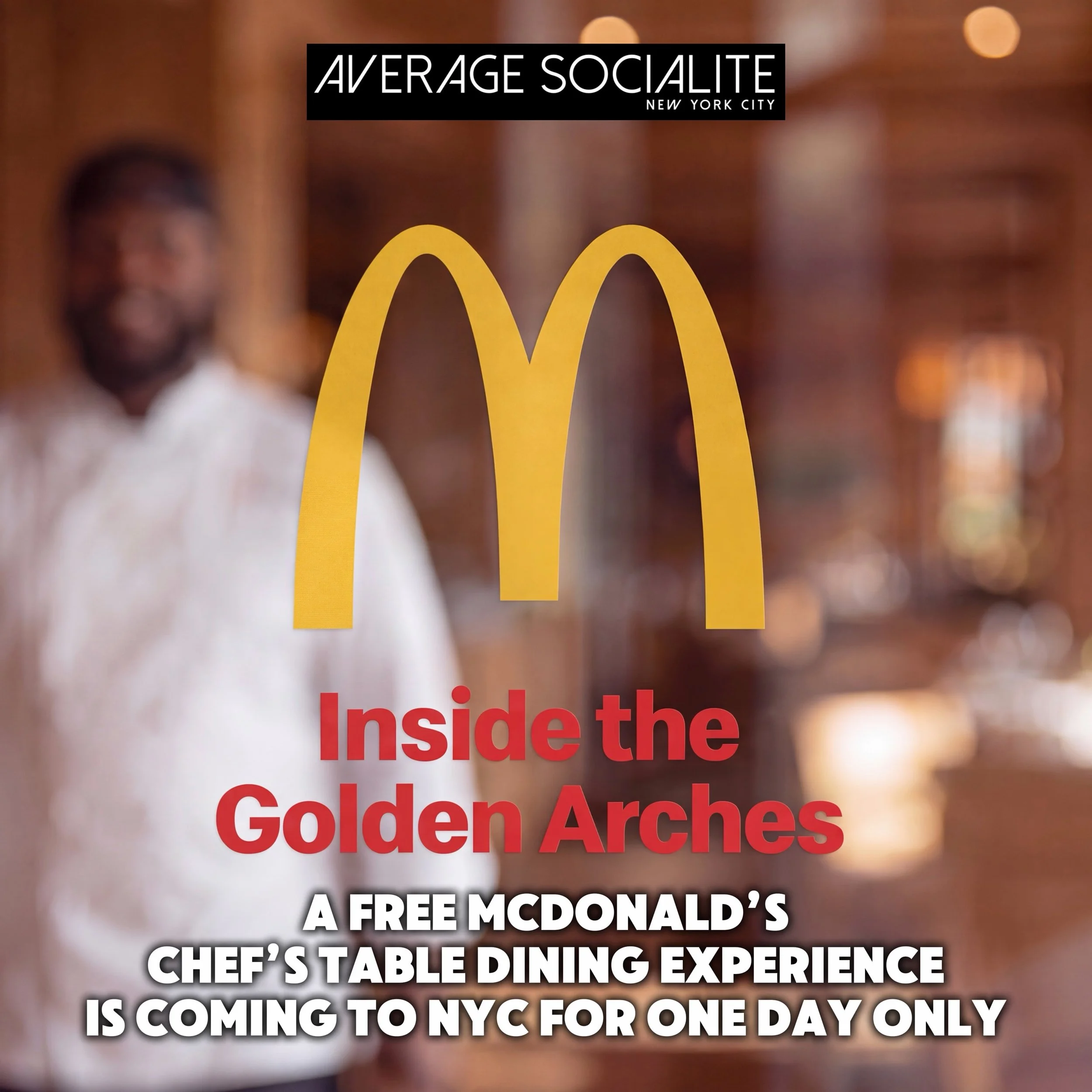 🍟🍔 A FREE @mcdonalds Chef&rsquo;s Table Experience in NYC! Comment &ldquo;MCDONALDS&rdquo; and we&rsquo;ll DM you the FREE reservation link!
 Ever wondered what goes into making your McDonald&rsquo;s favorites? On October 29, McDonald&rsquo;s is ho