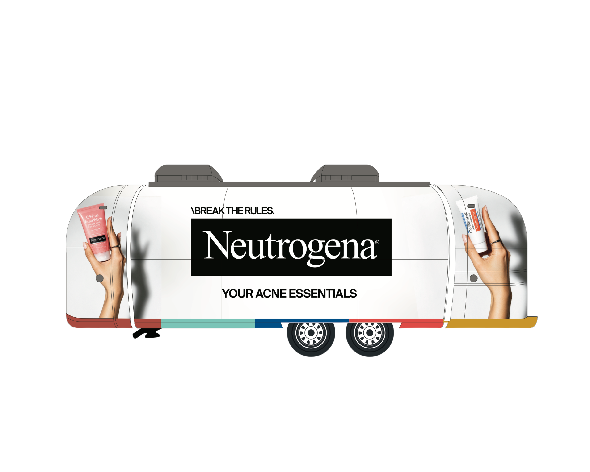 NEUTROGENA CLEAR SKIN ON THE GO POP-UP, NYC
