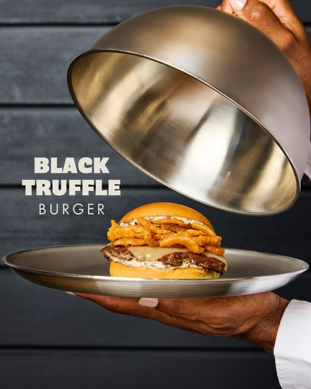 SHAKE SHACK BLACK TRUFFLE WINDOW POP-UP, NYC 