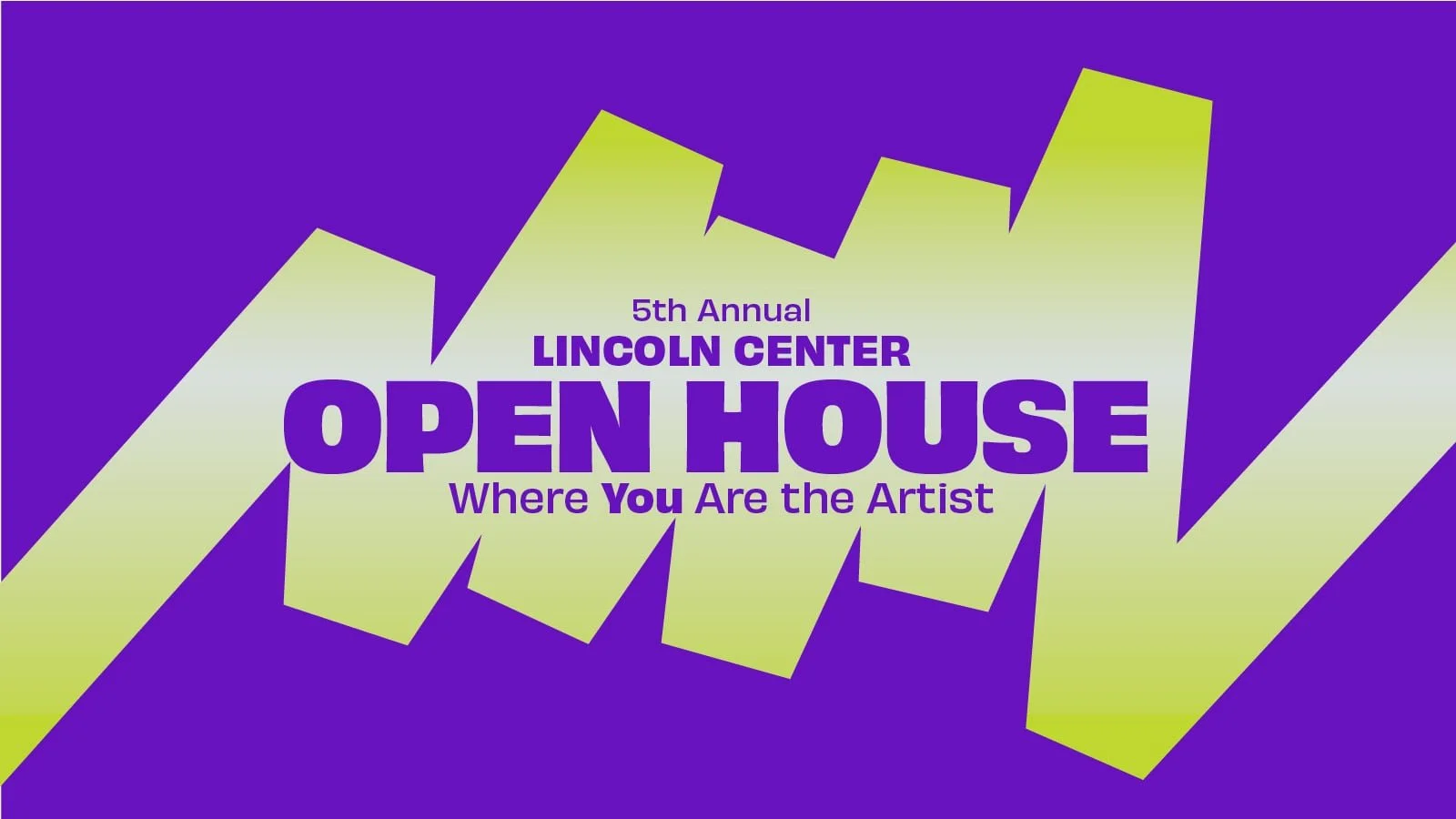 5TH ANNUAL LINCOLN CENTER OPEN HOUSE, NYC