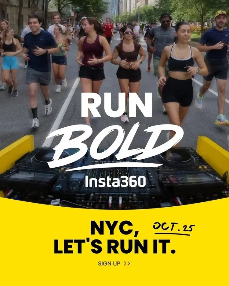 RUN BOLD NYC: INSTA360 X BRASIL RUN CLUB 5K, NYC 