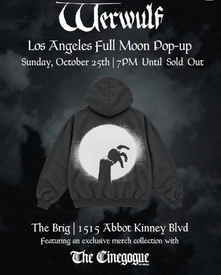 WERWULF FULL MOON POP-UP, LA