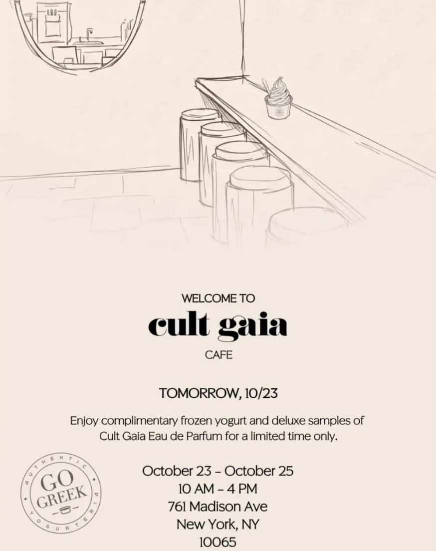 CULT GAIA CAFE, NYC 