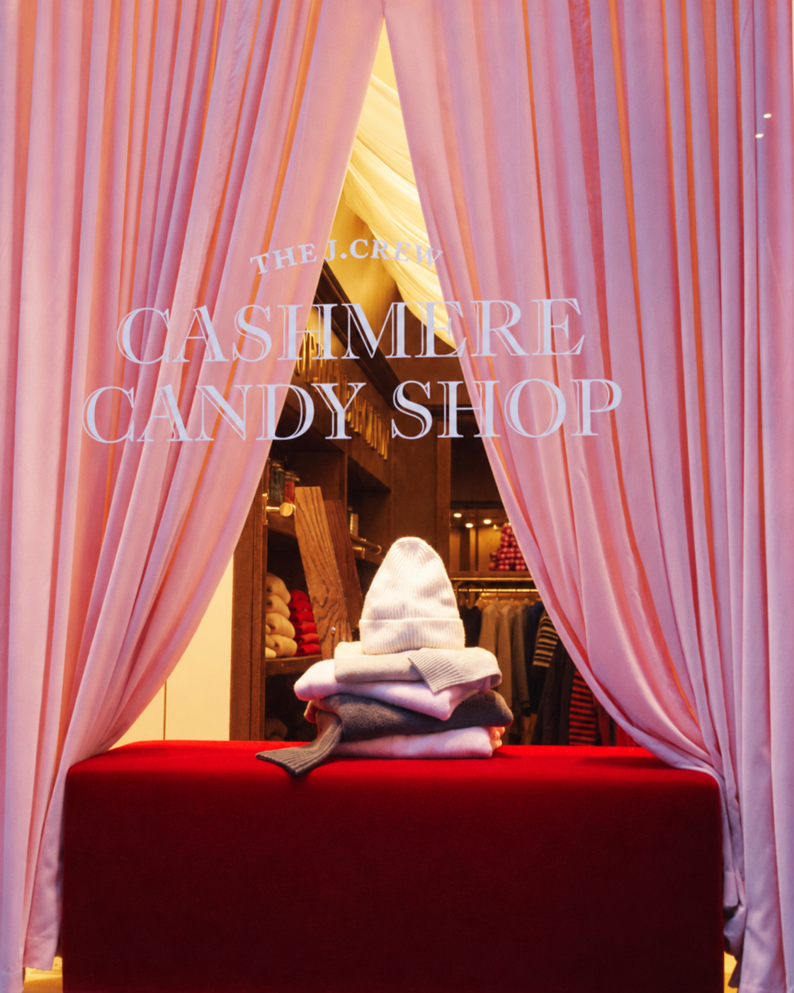 J.CREW'S CASHMERE CANDY POP-UP, NYC 